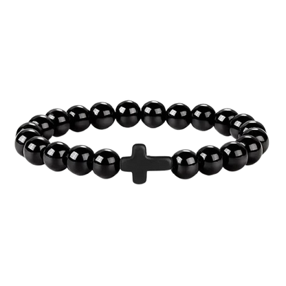 Turquoise Bracelet with Cross