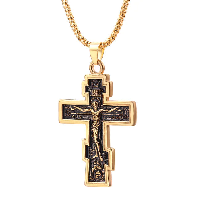 Jesus Cross Pendant Necklace