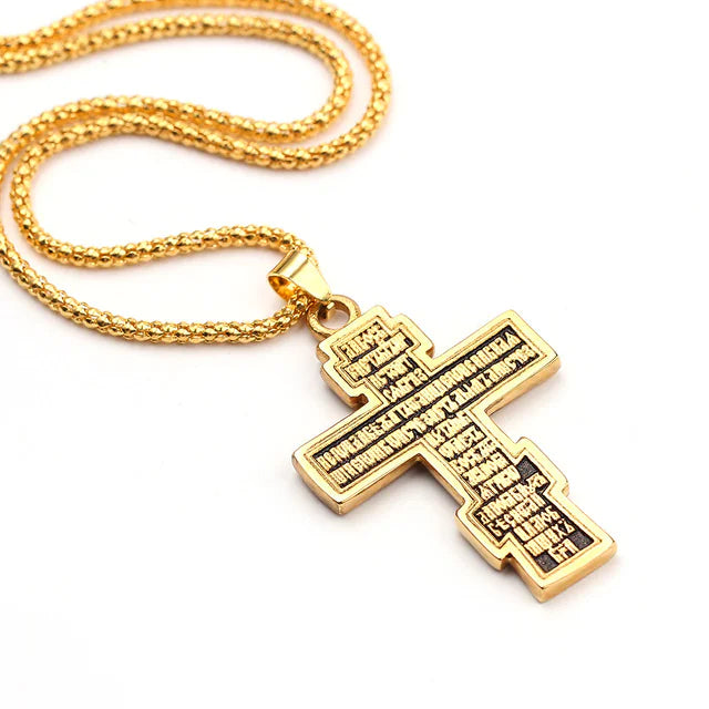 Jesus Cross Pendant Necklace