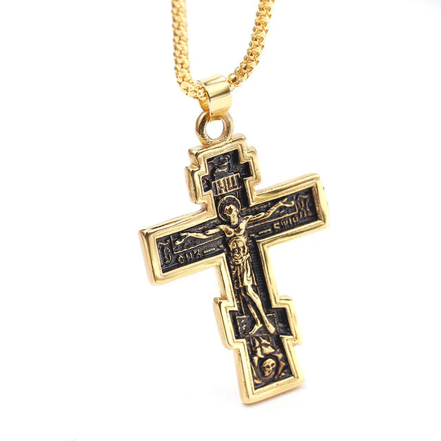 Jesus Cross Pendant Necklace