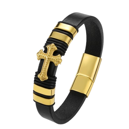 Men’s Magnetic Bracelet – Silver Stainless Steel Therapy Jewelry