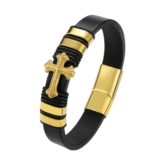 Men’s Magnetic Bracelet – Silver Stainless Steel Therapy Jewelry